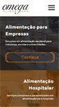 Mobile Screenshot of omegaalimentacao.com.br